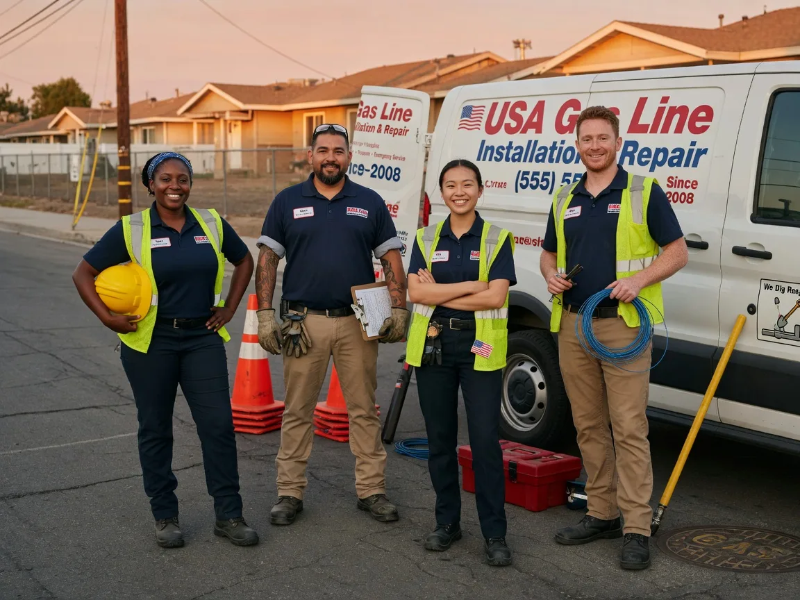 Gas Line Installation company in Groveland, CA